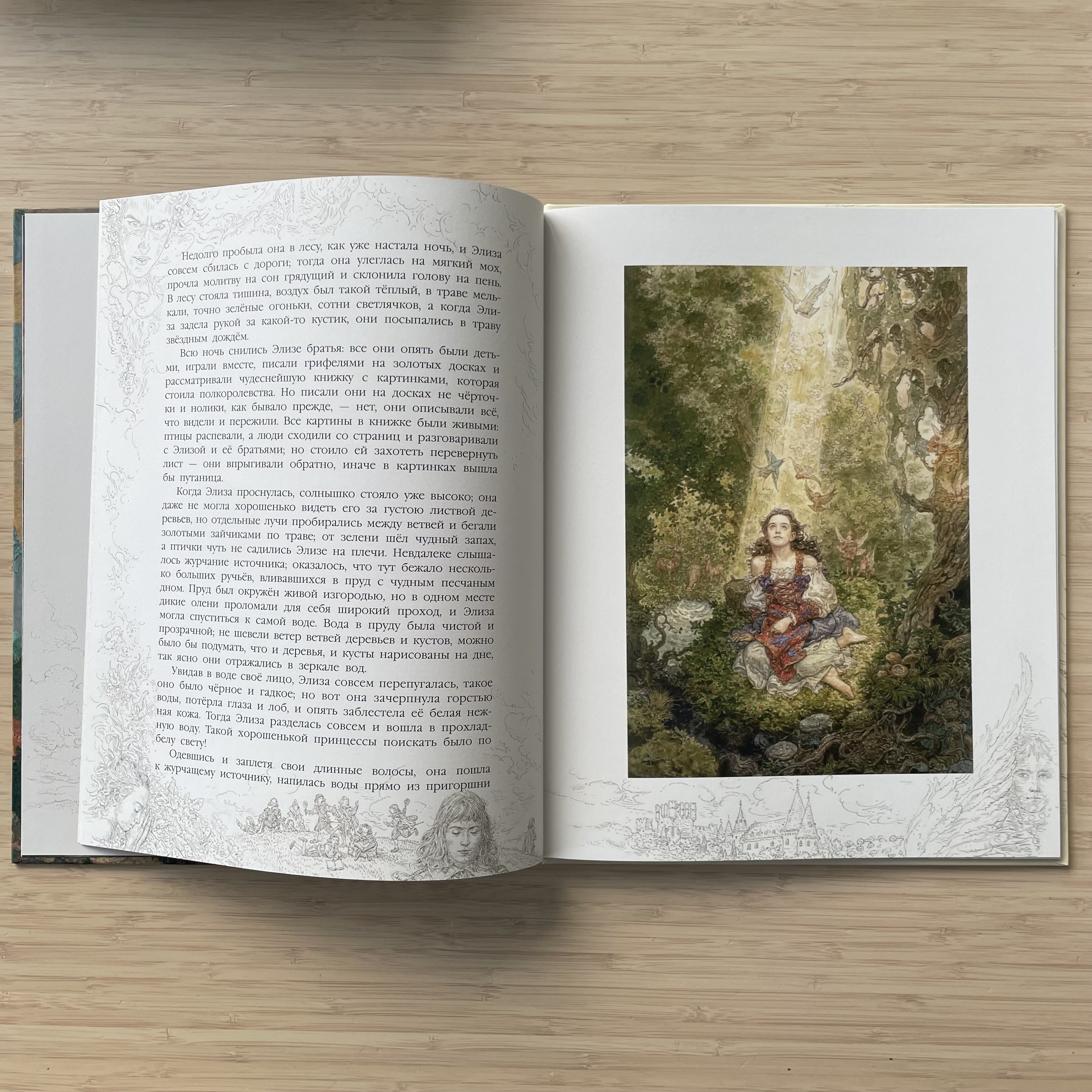 The Wild Swans (illus. Anton Lomaev) — image 3